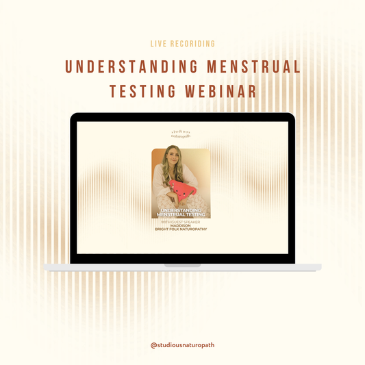 Understanding Menstrual Testing Webinar