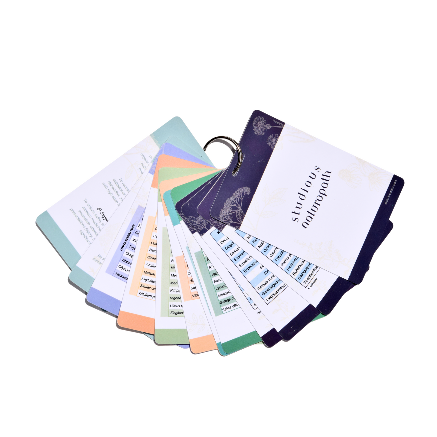 Herbal Reference Card Bundle