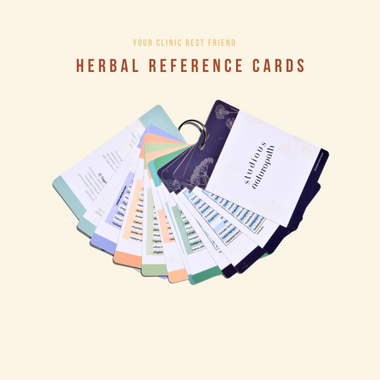 Herbal Reference Card Bundle